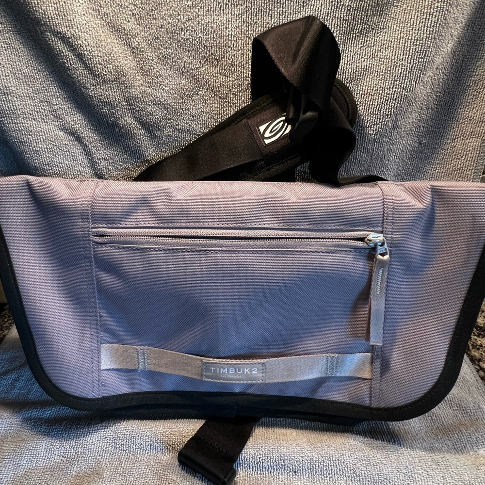 Timbuk2 Black and Gray Messenger Bag